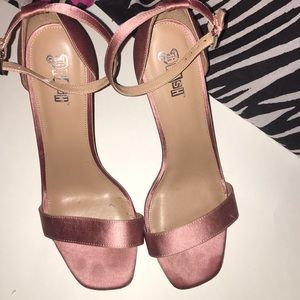 Brash pink heels
